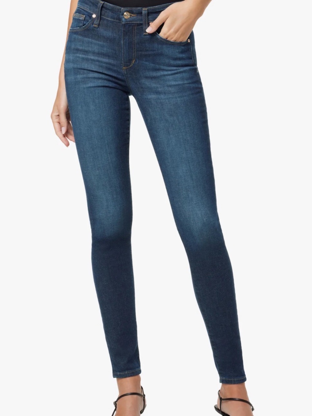 Joe’s Jeans Women's High-Rise Skinny Jeans - Dark Blue